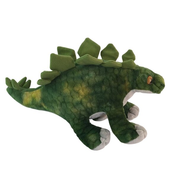 Ganz Green Stegasaurus Dinosaur Plush 15" Stuffed Animal Toy - Picture 4 of 8